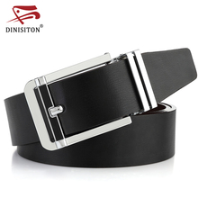 Cinturón de piel auténtica para hombre, cinturón informal de piel de vaca de calidad, Color negro, café, ZK601 2024 - compra barato