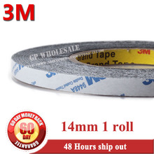 14mm* 50 meters 3M BLACK  9448 Double Sided Adhesive Tape Sticky for LCD /Screen /Touch Dispaly /Housing /LED/Touch Mobilephone 2024 - buy cheap