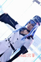 [Custom Made] Fashion Anime Akame ga Kill Esdeath Cosplay Costume with Shoes Cover / hat / Gloves Women Cos clothes 2024 - buy cheap