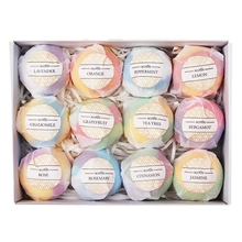 Bath Bombs Gift Set 12 Handmade Fizzies For Women Perfect For Bubble Spa Bath Essential And Fragrance Oils 2024 - buy cheap