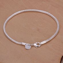 Free shipping 925 jewelry silver plated jewelry bracelet fine fashion bracelet wholesale and retail SMTH187 2024 - buy cheap