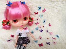 Free Shipping hot 10 PCS doll Accessories Cloth butterflies For Blyth , Licca, Azone Doll Toys 2024 - buy cheap