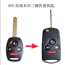 3+1 BUTTONS MODIFIED FLIP FOLDING REMOTE KEY SHELL CASE  FOR HONDA ACURA ACCORD FOB BLANK (US REGULATIONS 2TH) 2024 - buy cheap