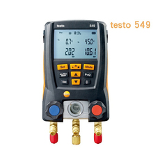 Testo 549 Digital Manifold Gauge Refrigeration Air Pressure Gauge for Refrigerant Manifold Gauge Set 2pcs Clamp Probes Tool 2024 - buy cheap