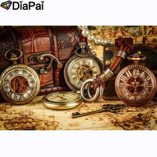 DIAPAI 100% Full Square/Round Drill 5D DIY Diamond Painting "Clock landscape" Diamond Embroidery Cross Stitch 3D Decor A20880 2024 - buy cheap