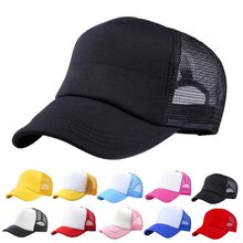 New Arrival  Adjustable Child Hats Casual Kids Summer New Classic Trucker Kids Baseball Mesh Cap Children Sun Hat 2024 - buy cheap