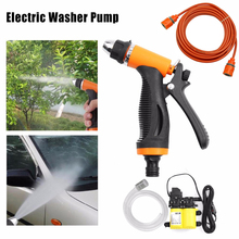 Fraflor 100W Portable 12V Car Washer High Pressure Car Electric Washer Pump Kits with Car Cigarette Charger Car Washing Machine 2024 - buy cheap