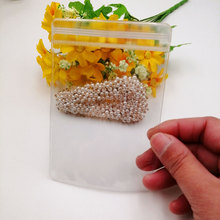 RUIHAOYU-bolsa Ziplock de PVC transparente para embalaje de joyería, bolsas de plástico suave para regalo, bolsas transparentes de almacenamiento para viaje, 500 Uds. 2024 - compra barato