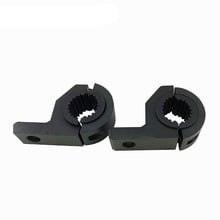 Barra Da Liga Alumimum Braçadeira Universal Suportes De Montagem para Motocicleta Barco Carros 2 pcs 2024 - compre barato