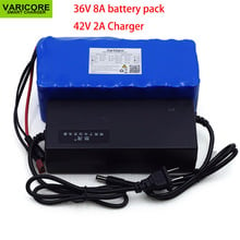 36V 8Ah 10S4P 500w 18650 Rechargeable battery pack ,modified Bicycles,electric vehicle 36V Protection with BMS+42V 2A Charger 2024 - buy cheap