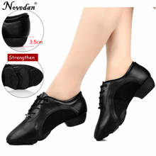 Men Women Professional Leather Dance Shoes Latin Ballroom Salsa Tango Dance Shoes Sneakers Dancing Shoes For Women Plus Size 45 2024 - buy cheap
