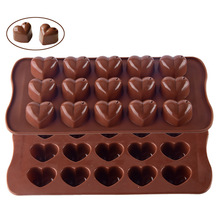 GODWJ 3d Silicone Candy Cake Baking Mold Love Shape Chocolate Fondant Mold Cake Decorating Tools Silicone Cupcake Mold 2024 - buy cheap