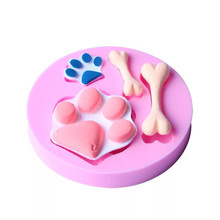 Cat claw Bone Shaped Silicone Cake Mold Fondant Mold Liquid Silicone Soap Mould Bakeware Cake Decorations 2024 - buy cheap