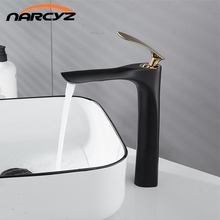Basin Faucets Bath Water Basin Mixer Tap Bathroom Faucet Hot and Cold Black Color Brass Toilet Sink Water Crane Gold Mixer B587 2024 - buy cheap