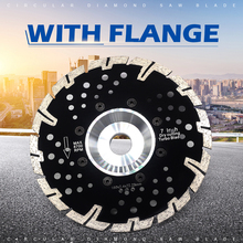 22.23mm flange 180mm diamond dry cutting blade 7 inch with protection teeth for core steel Granite Diamond Cutting Disc 2024 - buy cheap