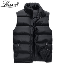 Lomaiyi colete masculino sem mangas, jaqueta e casaco grosso masculino de inverno 5xl 6xl bm256 2024 - compre barato