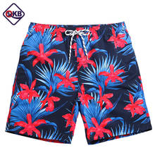 QIKERBONG Men Beach Shorts Board Boxer Trunks Short Casual Quick Drying Bermuda Short Bottoms Pants Men's Swimwear Swimsuits 2024 - buy cheap