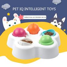 Alimentador de cachorro para gato, tigela de alimentação para gato, prato de água, animais de estimação, brinquedo inteligente, cachorrinho, alimentador com lente, prato para prevenir obesidade 2024 - compre barato