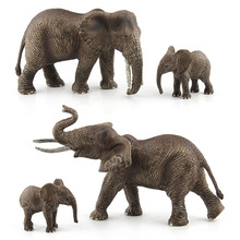 Elephant Action Figure Toys African Elephants Souvenir Home Car Decoration Ornament Toys for Children Learning Animal Model 2024 - buy cheap