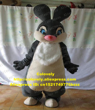 Bambi кролик тампер заяц Кролик талисман костюм для взрослых мультипликационный персонаж большой размер хороший размер отдых земля zz7003 2024 - купить недорого