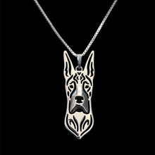 New  Unique Romantic Gold Silver Color Great Dane Pendant Necklace Hunger Games Necklace Women Best Friend Choker 2024 - buy cheap