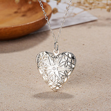 High Quality Hollow-out Heart Pendant Necklaces Fashion Jewelry LOVE Collares Geometric Charm Necklace Bijoux NEW Arrival 2019 2024 - buy cheap