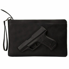 3D Print Gun day clutch women bag evening Leather Handbags Designer Party purse women messenger bags ladies Envelope hand Clutch 2024 - buy cheap