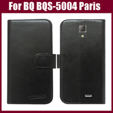 New Arrival 6 Colors High Quality Flip Leather Exclusive Protective Cover Case For BQ BQS-5004 Paris Case 2024 - buy cheap