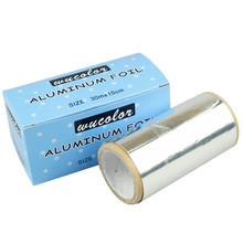 1 rollo de papel de aluminio grueso para peluquería, removedor de pelo estándar, envolturas de Gel UV, esmalte de uñas artísticas 2024 - compra barato