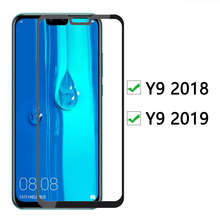 Защитное стекло для Huawei Y9 2019 2018, закаленное стекло, протектор экрана для Huawey Y 9 9y Y92019 Y92018, пленка с полным покрытием 9h 2024 - купить недорого