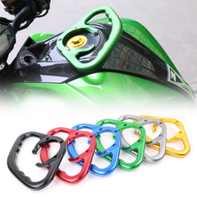 Tanque de agarre de mano de pasajero de motocicleta, accesorio para Kawasaki Ninja ZX14 ZX14R ZX6R ZX7RR ZX11 ZX10R Z1000 Versys 1000 650 Concours 14 et 2024 - compra barato