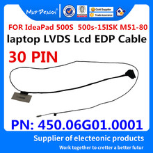 MAD DRAGON Brand laptop new LVDS Lcd EDP Cable For Lenovo IdeaPad 500S 500s-15 500s-15ISK M51-80 LCD screen line 450.06G01.0001 2024 - buy cheap