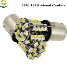 YSY 50pcs Canbus no error P21W BA15S/1156 44SMD Auto Led 1156 Ba15s 1210 Tail Brake Turn Light Bulbs Car Lamp white 2024 - buy cheap