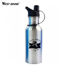 WEST BIKING Bike Bottle 600ML Large Capacity Stainless Steel Bicycle Kettles Keep Cool Summer Sports Cup Cycling Water Bottles 2024 - buy cheap