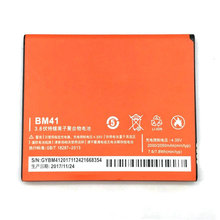 Bateria bm41 2600mah para celular xiaomi redmi, telefone móvel com número de rastreamento 2024 - compre barato