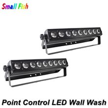 Barra de luz LED de pared 4 en 1, 9x10W, RGBW, DMX, efecto de lavado de escenario, fiesta, boda, eventos, equipo de Dj 2024 - compra barato