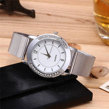 Women's Watches Bayan Kol Saat Clock Fashion Women Crystal Golden Stainless Steel Analog Quartz Wrist Watch Relogio Feminino 2024 - buy cheap