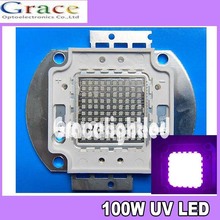 2pcs 100W Ultra Voilet 395-405nm UV CONDUZIU A lâmpada de luz led roxo 3500mA 32-34V 2024 - compre barato