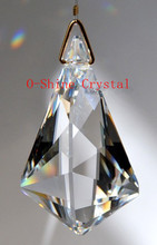 13pcs 50MM  CRYSTAL PRISM  SUNCATCHER CHANDELIER GLASS HANGING PARTS FREE SHIPPING 2024 - buy cheap