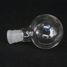 250ml 29/32 frasco de vidro de borosilicato comum redondo inferior único laboratório de pescoço curto 2024 - compre barato