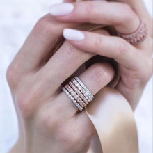 5 unids/set geométrico Simple de cristal anillos para articulaciones mujer encanto de moda novias par de accesorios de la joyería de juego de anillos para mujer 2024 - compra barato