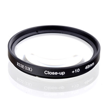 Ascensão (reino unido) 49mm macro de fechamento + 10 filtro de fechamento para todas as câmeras digitais dslr 49mm lente 2024 - compre barato