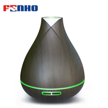 FUNHO 400ml Ultrasonic Air Aroma Humidifier With 7 Color LED Lights Electric Aromatherapy Essential Oil Aroma Diffuser for Home 2024 - buy cheap