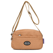 Casual Tote Nylon Shoulder Bag Waterproof Handbag Polyester Single Fashion Women Crossbody Bag Solid Zipper Travel Messenger Bag 2024 - buy cheap