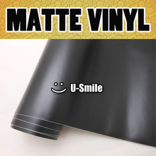 Matte Black Vinyl Matt Black Vinyl Film Black Matte Vinyl Wrap Matte Black Car Wrap Air Free Auto Motorcycle Size:1.52M x 30M 2024 - buy cheap