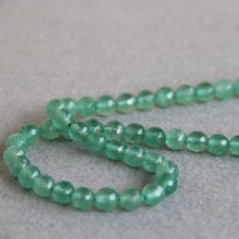 2021 (Min Order1) 8mm Faceted Light Green Aventurine Beads Round DIY Natural Stone Accessory 15inch Women Jewelry Making Design 2024 - buy cheap