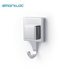 2 шт. smartloc настенный крючок на присоске для полотенец, вешалка для ванной комнаты, крючки для одежды, подвесной органайзер для хранения, аксессуары 2024 - купить недорого