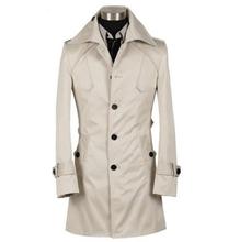 Spring autumn slim sexy short trench coat men autumn fashion casual Single-breasted mens trench coat overcoat plus size S - 9XL 2024 - buy cheap