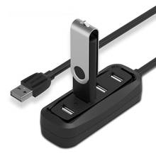 High Speed 4 Ports USB 2.0 Hub USB Port USB HUB Portable OTG Hub USB Splitter for Apple Macbook Air Laptop PC Tablet 2024 - buy cheap
