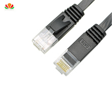 Сетевой кабель UTP CAT6 плоский, длиной 50 м/30 футов, компьютерный кабель гигабит ethernet, соединительный шнур, переходник RJ45, медная витая пара, GigE LAN кабель 2024 - купить недорого